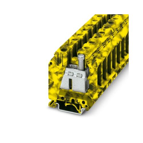 2 vezetékes 35mm2 sín szerelvény, fekete/sárga színű sorkapocs UK 35-FE 146124234