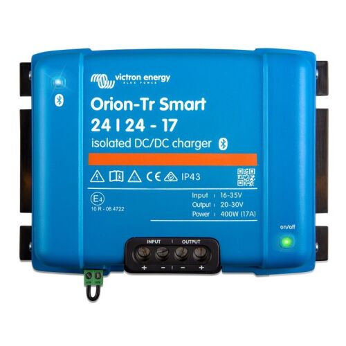 Victron Energy Orion-Tr Smart konverter 24/24-17A izolált DC-DC töltő