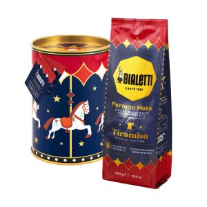 Bialetti - őrölt kávé Caffe Macinato Tiramisu Joyful Christmas Espresso 250 g