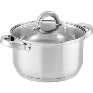 Florina Edelstahltopf mit Deckel Florina Claude 26 cm 7,25 l 146124550 - Koch- & Backgeschirr