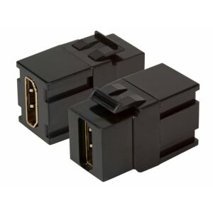 EFB Keystone wbudowany adapter HDMI A - A, czarny 146124591 - Konwerter HDMI