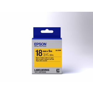 EPSON LK-5YBP Couleur pastel Noir/Jaune 146125235 - Maszyna do pisania i taśma