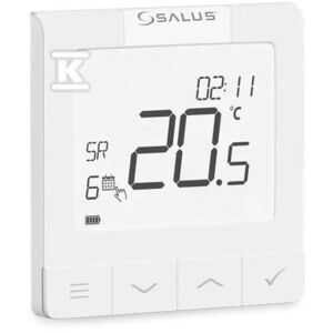Salus Ultra-subțire regulator sub-țencușă OpenTherm, 230V 146125304 - Termostat de ambient