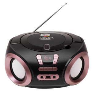 Rádió Boombox CD-MP3 | USB | FM Rádió | AUX | Fülhallgató csatlakozó 146125598 - Audio