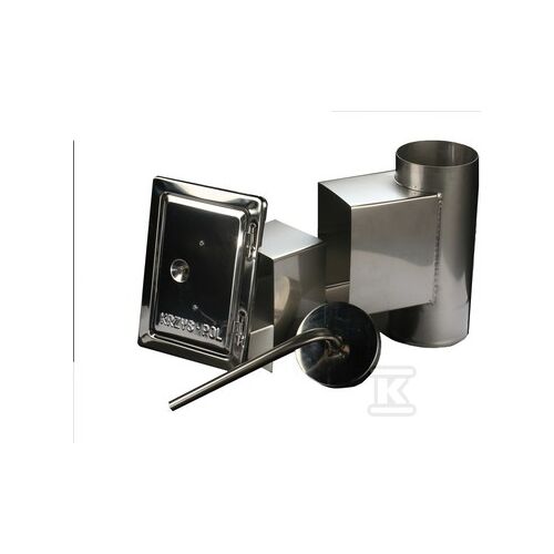 KIPUFOGÓ AJTÓVAL ÉS CSEPPFOGÓVAL 120 0,5MM PELLET 146125634