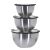 Set 3 boluri inox cu capac, Mondi, Gefu- 894302 146126028