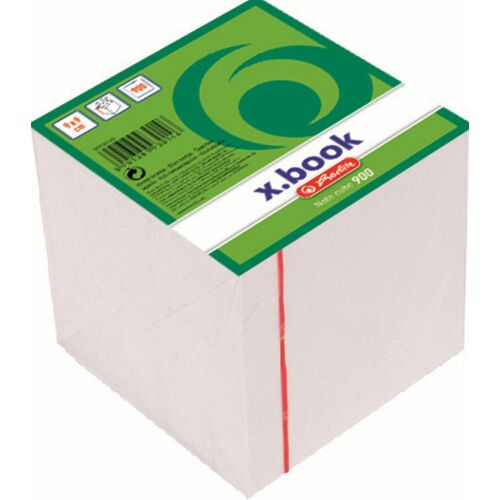 Notizbuch Cube 9/9/9 900K Weiß 146126155