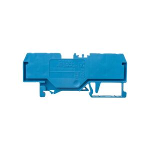 Racord șină cu 4 fire 2,5mm2 albastru EURO 280-834 146126410 - Blocuri terminale