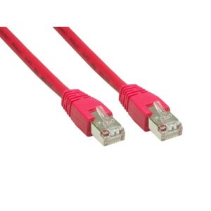 Dobre połączenia Kabel krosowy RNS 0,5m CAT6 S/FTP PiMF rot 146126426 - Artykuły techniczne i elektronika