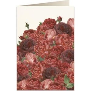 Tassotti Karnet B6 + koperta 7523 Czerwone róże 146126555 - Felicitări, invitații