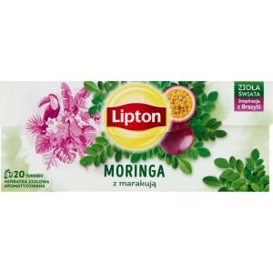 Lipton Moringa és maracujá ízesítésű gyógynövényes tea 20 filter