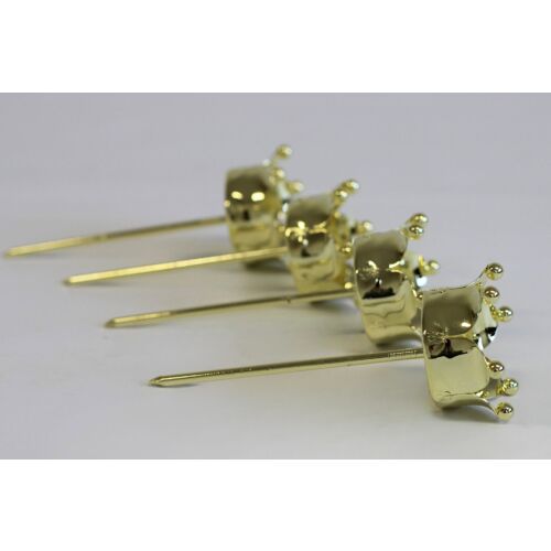 Arany leszúrható mécsestartó 4cm 4db 146127748