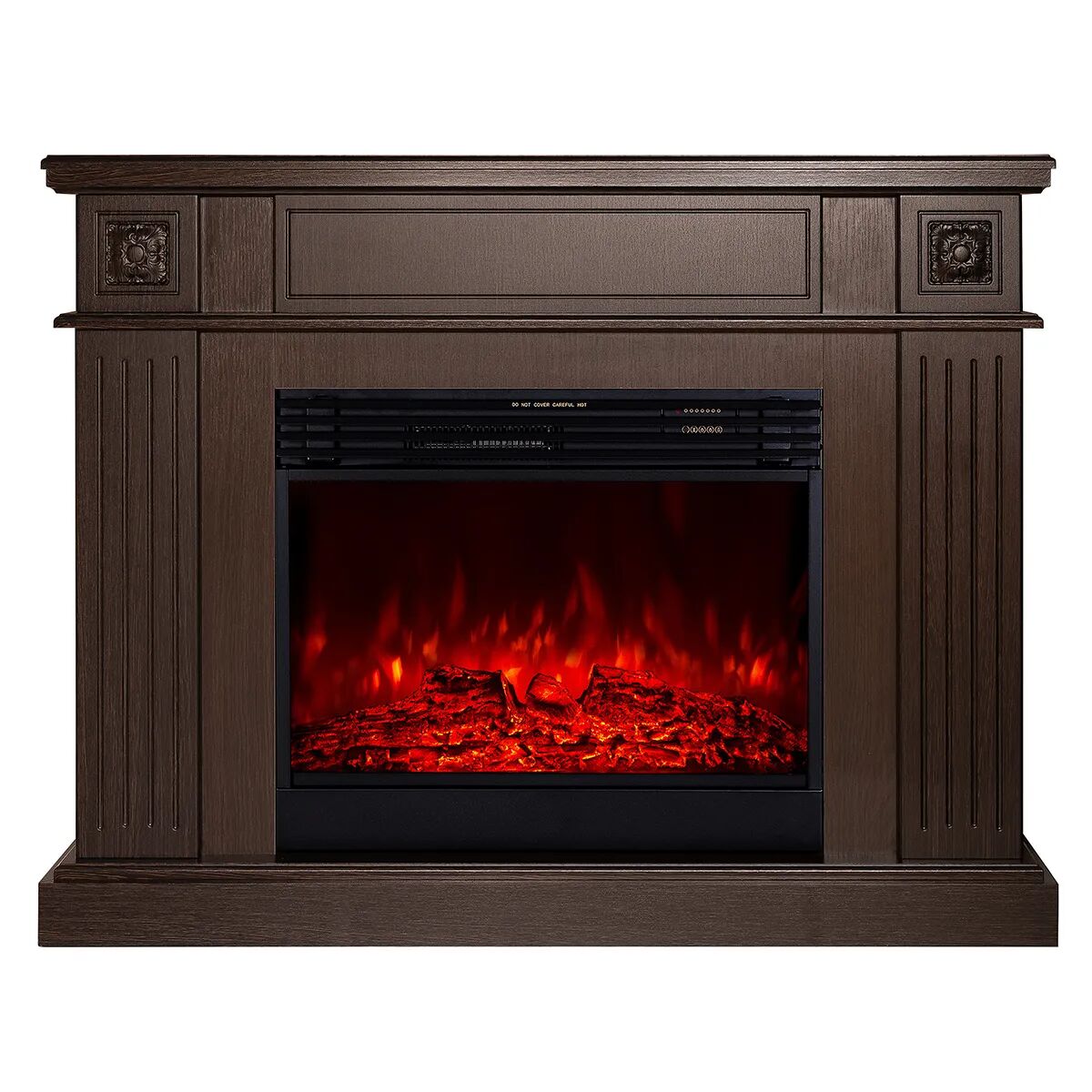 Napoleon Wenge & Mirabella elektronik kandalló, Art Flame, 998x1280x330 mm, 1950 W, Fa recsegő hátás, 5 gágátú lángintenzítás, Időzítő