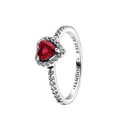 Inel Red Heart Silver Argint - 6 146131294