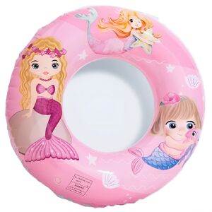 Felfújható rózsaszín sellő mintás gyermek úszógumi - 50 cm (BBJ) 146137057 - Úszógumi