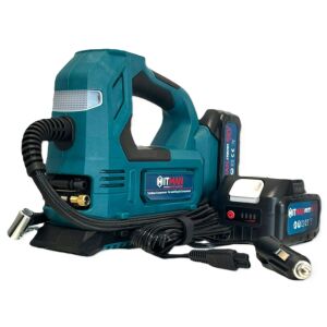 Hitman 62V akkumulátoros kompresszor – hordozható légkompresszor autó- és kerékpárgumik felfújásához HT-ACP-6831 (BBD) 146138774 - Kompresszor