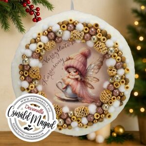 Csináld magad - Pihe-puha karácsonyi fali dísz - Tündéres 146139093 - Szezonális dekoráció