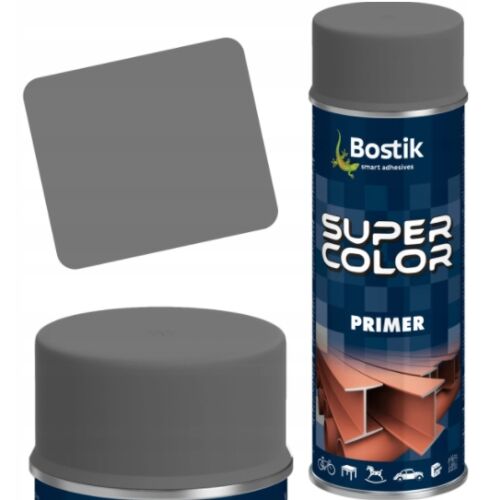 Super Color Primer korróziógátló spray festék 400 ml szürke