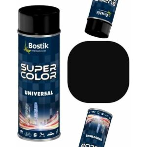 Univerzális spray lakk 400 ml matt fekete 9005