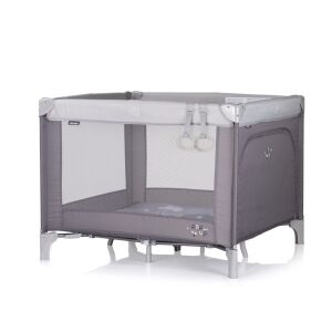 Chipolino Pop Up utazójáróka - Hippo Grey 146143592 - Utazóágy és Kiegészítői