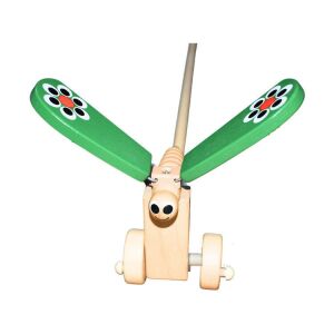 Tologatós pillangó (zöld) 146143833 - Tolható, húzható játék