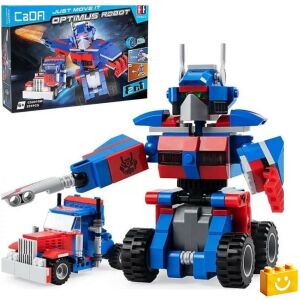 CaDA C52019W - Transformers - Optimus 2 az 1-ben építőjáték - 100% kompatibilis minden más kedvelt márkával 146143861 - CaDA