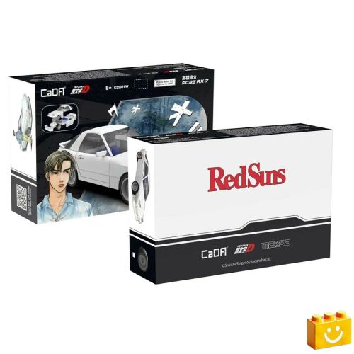 CaDA C55016W - Initial-D Mazda RX7-FC3S sportautó építőjáték - 100% kompatibilis minden más kedvelt márkával 146145197