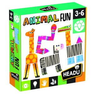 HEADU - Animal Fun - Vicces állatkák - logikai illesztő játék 146145549 - Headu