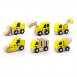 Járművek készletben - Munkagépek, 6db-os 146145584 - Miniland