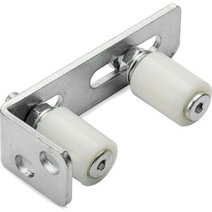 Állítható felső vezetősín tolókapuhoz, horganyzott acél és műanyag, 8-68 mm