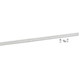 Acél fogasléc tolókapuhoz, 1000 mm hosszú, 30 mm magas