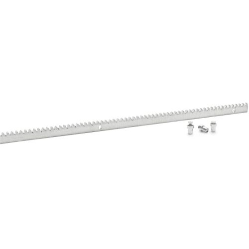 Acél fogasléc tolókapuhoz, 1000 mm hosszú, 30 mm magas 146146019