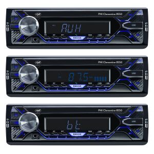 Auto MP3-Player PNI Clementine 8550BT, Front abnehmbar, 4x45w, 12V, 1 DIN, mit SD, USB, AUX, Cinch 146152562 - Autoradios & Touchscreen Einbaugeräte