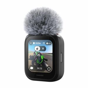 Insta360 GPS előnézeti távirányító beépített mikrofonnal (CINSCAVX) 146153145 - Akciókamera kiegészítő