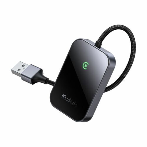 CarPlay vezeték nélküli adapter USB kábellel McDodo CA-7210 fekete