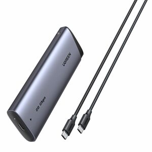 SSD tokozás Ugreen CM767, USB-C, M.2 NVMe/SATA (55150) 146153695 - Külső merevlemez ház