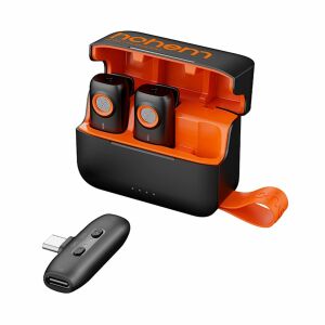 Hohem mikrofon 2TX + 1RX + USB-C töltőtok (MIC-01_TypeC) 146153999 - Audio