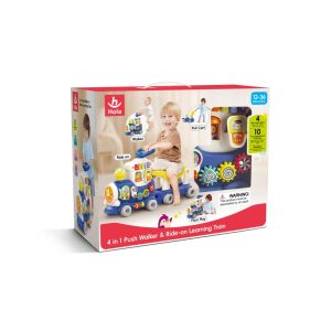 4 az 1-ben interaktív vonatszett, kék 146155354 - Hola