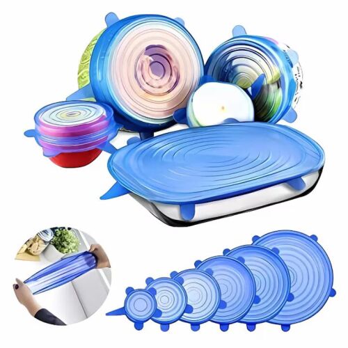 6 darabos Macvi® újrafelhasználható, légmentesen záródó, rugalmas szilikon élelmiszer-tároló élelmiszer-tároló élelmiszer-tároló élelmiszer-tároló élelmiszer-tároló élelmiszer-tároló élelmiszer-tároló élelmiszer-tároló... 146155469