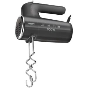 Kézimixer - 900W, 6 Fokozat+ Turbó, Fekete (MMR-23) 146733719 - Kézi aprító, Kézi mixer, Gyümölcscentrifuga és préselő és Elektromos tésztagép
