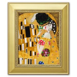 Festmény - A csók (27x32 cm) 146156429 - Falikép