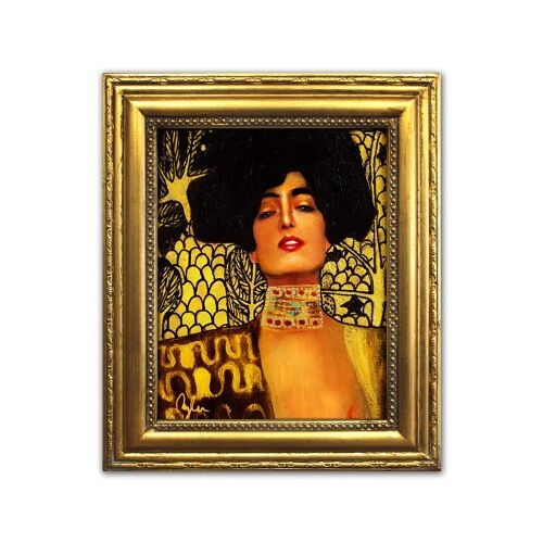 Festmény - Judith Holofernes fejével (27x32 cm) 146156581