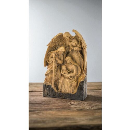 Angyali Védelem – Fa Hatású Betlehemi Jelenet Angyallal 146156496
