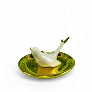 Gyűrűim Őrzője – Kerámia gyűrűtartó szobrocska 146156503 - Lakberendezés