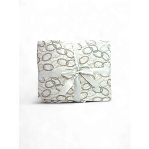 Catena Verde – Prémium olasz ágytakaró láncmintával, mentazöld-bézs-szürke, 220x230 cm 146156509 - Lakberendezés