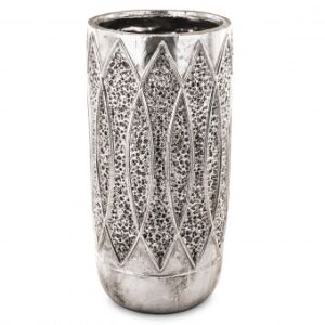 Silver Leaf Elegance Vase (19x19x39 cm) 146156560 - Váza