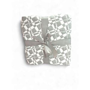 Trapezio Grigio – Prémium olasz ágytakaró trapézmintával, 260x260 cm 146156653 - Pléd