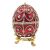Exkluzív fém díszdoboz kristályokkal - Fabergé tojás - B0748-17 RD 146156688