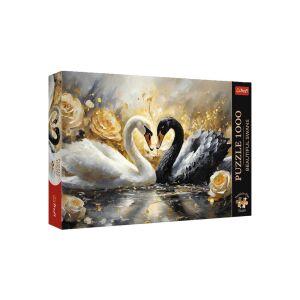 Trefl 1000 db-os Premium Plus puzzle - Gyönyörű hattyúk  (99276) 146156714 - Puzzle