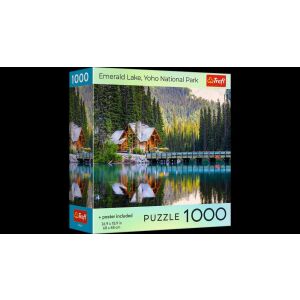 Trefl 1000 db-os puzzle - Emerald Lake, Yoho National Park  (99281) 146156740 - Puzzle